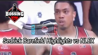 Sedrick Barefield Highlights vs NLEX pbaseason49 pbagovernorscup [upl. by Bucella918]