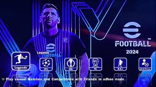 eFootball PES 2024 PPSSPP Android amp PC Best Graphics  Full Player Transfer [upl. by Reahard]