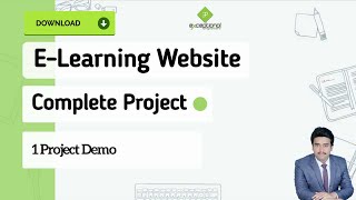 Build website project e learning  php project  web development projects  final year project Part1 [upl. by Hamford]