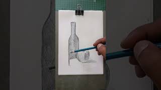 still life pencil shading pencil shading tutorial step by step pencil pencildrawing stilllife [upl. by Aleron]