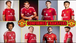 MANCHESTER UNITED CONFIRMED TRANSFERS SUMMER 2024 ✅ Leny YoroDe LigtZirkzeeRabiotZubimendi🔥 [upl. by Spaulding691]