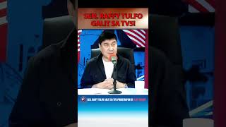 Sen Raffy Tulfo GALIT sa TV5 [upl. by Constancy]