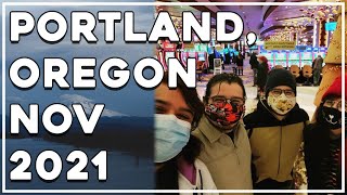 Sibling trip to Portland Oregon 2021  Thanksgiving Vlog [upl. by Eniladam791]