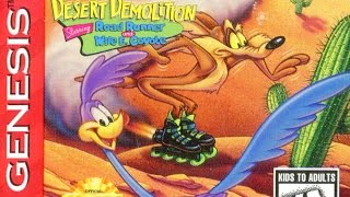 CGR Undertow  DESERT DEMOLITION review for Sega Genesis [upl. by Brass]