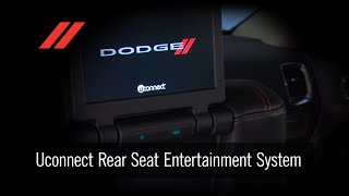 Uconnect Rear Seat Entertainment System  How To  2019 Dodge Durango [upl. by Mizuki]