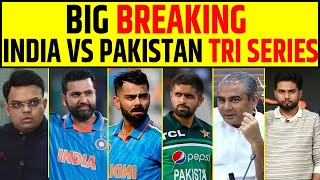 🔴BIG BREAKING MOHSIN NAQVI ON INDIA VS PAKISTAN TRI SERIES [upl. by Ingalls]