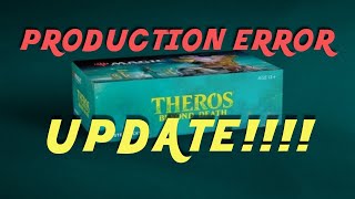 THEROS BEYOND DEATH BUY A BOX UPDATE  First look at FOIL NYX LANDS [upl. by Pansy]