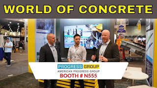 Check out the Building Innovation Happening LIVE on Location at World of Concrete 2024 [upl. by Aekerly]