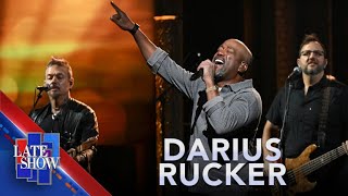 “Have a Good Time”  Darius Rucker LIVE on The Late Show [upl. by Mureil]