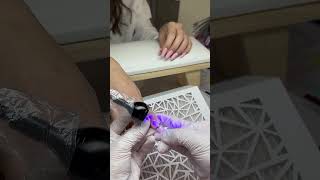 Nail ASMR nails shortnails gelpolish fypシ゚viral youvideo ✨ [upl. by Anilek]