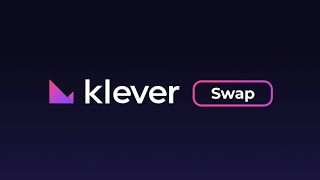 Swap your crypto instantly using Klever Wallet [upl. by Allets]