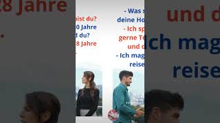 Sich vorstellen Deutsch lernenA1 A2 audio deutsch music lernen [upl. by Fanchet]