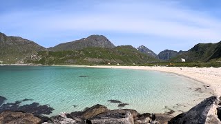 Lofoten Vik beach [upl. by Llenrap689]