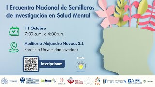 I Encuentro Nacional de Semilleros de Investigación en Salud Mental [upl. by Howie557]