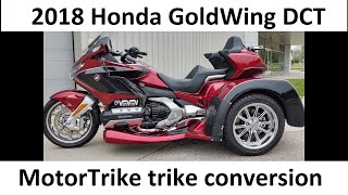 2018 Honda GoldWing DCT MotorTrike with trailer [upl. by Danae]