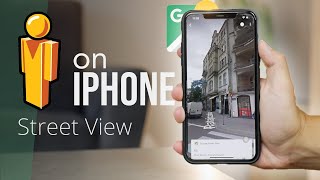 How to Use Google Maps Street View on iPhone [upl. by Loux]