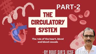 THE CIRCULATORY SYSTEM  PART2  ICSECBSE  2025  BExamStudy  POINTWISE EXPLANATION [upl. by Anil]