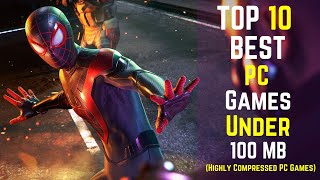 Top 10 Best PC Games Under 100 MB  High Compressed Games [upl. by Valdas]