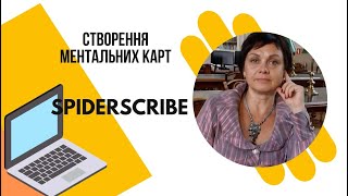 Ментальні карти в SpiderScribe [upl. by Ahsitneuq780]