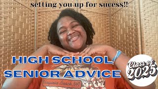 Advice for High School SENIORS from a HS Grad  college process  scholarships  expenses [upl. by Irfan]