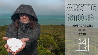 ARCTIC STORM  SEA LEVEL SNOW  CRAZY WEATHER  Invercargill amp Bluff 2020 [upl. by Ramyar]