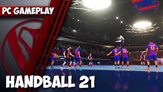 Handball 21 Gameplay PC  1440p HD  Max Settings [upl. by Pat743]