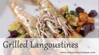 Recipe Grilled Langoustines With Vegetables [upl. by Zamir]