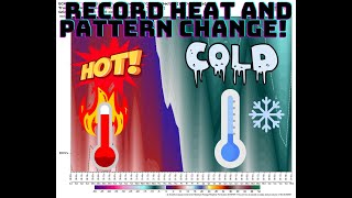 California Weather Record Heat Pattern Change Update [upl. by Meldoh]