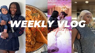 WEEKLY VLOG  Phewww 6 months postpartum  our first date as parents  cooking amp MORE  Shalom Blac [upl. by Tselec]