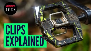 Clips For Beginners  Clipless MTB Pedals Explained [upl. by Connor456]