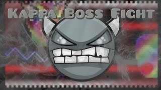 GD Kappa Boss Fight 100 All Coins HardVery Hard Demon  by Jeyzor [upl. by Soinski]