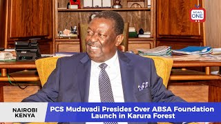 PCS Mudavadi Presides Over ABSA Foundation Launch in Karura Forest [upl. by Coplin]