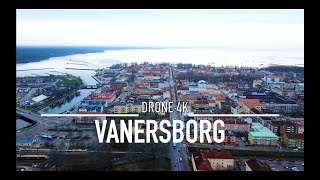 VANERSBORG Drone Aerial 4K 🇸🇪 SWEDEN Vänersborg Sverige [upl. by Atnohs]