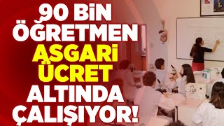 Devletten Asgari Ücret Altında Maaş Alan 90 Bin Öğretmeni Olduğunu Biliyor musunuz  KRT Haber [upl. by Zullo]