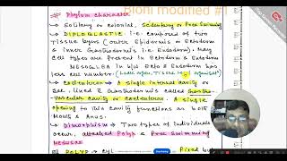 4th Batch  Phylum Cnidaria to Annelida  Animal classifiction Part 02 [upl. by Linette]