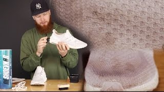 HOW TO CLEAN ALL WHITE SHOES [upl. by Elbam297]