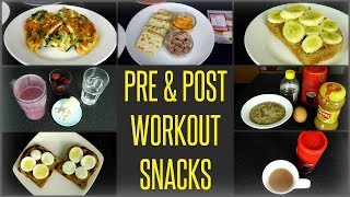 10 Best Pre amp Post Workout Meals  Snacks [upl. by Hugon]