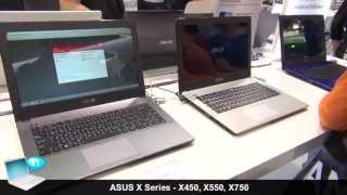 Asus X550 X450 and X750 Asus Xseries 2013 ed [upl. by Aissatan]