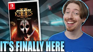 Star Wars Knights Of The Old Republic 2 Is NOT What I Expected  Switch Review [upl. by Edee]