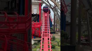 Big One Blackpool Pleasure Beach Resort themepark amusementpark rollercoaster ride bigone [upl. by Marcelia]