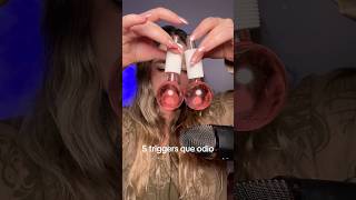 5 sonidos que odio 🫢 asmr [upl. by Llenyl]