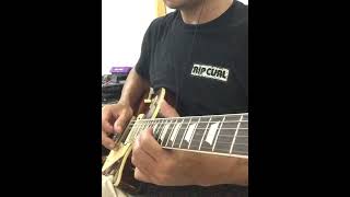 Parting Time  Rockstar guitar solo cover [upl. by Sanez]