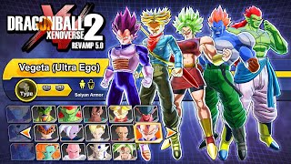 ALL NEW 50 UPDATE CHARACTERS amp SKILLS UNLOCKED w GAMEPLAY MOD  Dragon Ball Xenoverse 2 Revamp [upl. by Bensen]