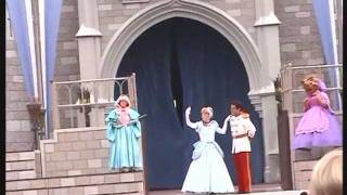 Cinderella Disney World Castle Show 2002 [upl. by Soni659]