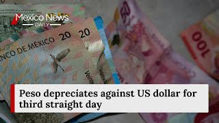 Peso depreciates against US dollar for third straight day [upl. by Oalsecnew]