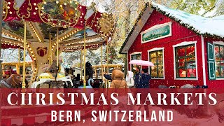 Christmas Markets in Bern Switzerland [upl. by Stiegler]