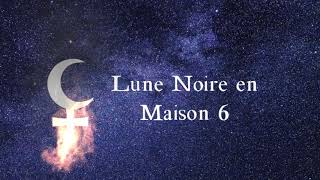 ⚸ Lune Noire  Lilith en Maison 6  Astrologie [upl. by Penland]