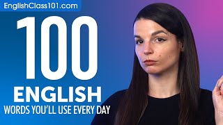 100 English Words Youll Use Every Day  Basic Vocabulary 50 [upl. by Ylen772]