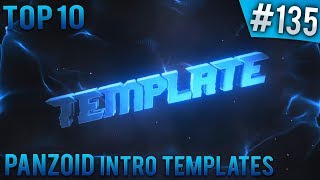 TOP 10 Panzoid intro templates 135 Free download [upl. by Innoj]