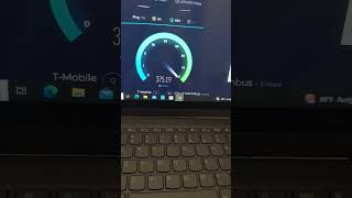 TMobile 5GUC Speedtest in Verizon laptop [upl. by Ynoffit]